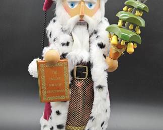 Signed Steinbach Nutcracker 12 Days of Christmas