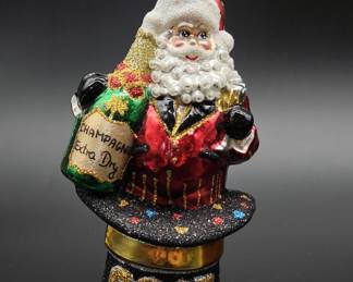 Christopher Radco Collectible Santa Claus Ornament