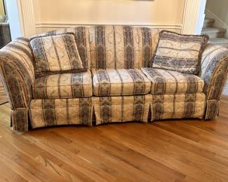 Upholstered Broyhill 3-Cushion Sofa, 2/2