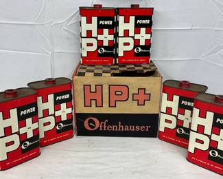 6 Offenhauser HP+ Horsepower Plus 26 oz Oil Additive Cans with Original Box