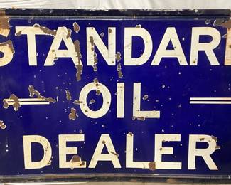 DSP Standard Oil Dealer Sign, 62in x 38in