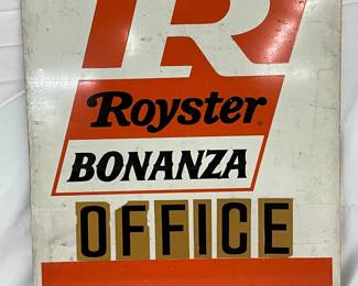Royster Bonanza Office Sign, 18×24 Inches