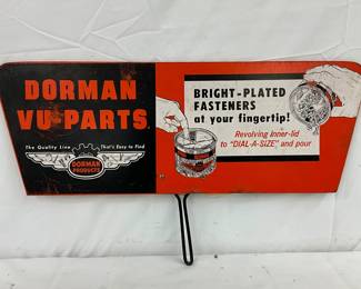 Dorman Products Masonite Sign with Metal Stand, 22x8in.