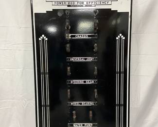 PSS Lincoln Lubrication Rack Sign, 32×60 Inches