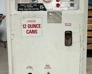 15 cent Coca-Cola Drink Vending Machine