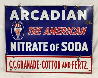 DSP Acadian Nitrate of Soda 36in x 28in Sign