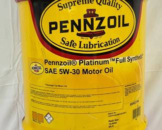 Pennzoil 16g. Steel Lubricant Can