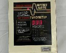 Coin-Operated Heart Rate Tester, 10 x 26 Inches