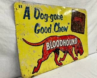 Bloodhound Tobacco Sign