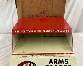 Trico Wiper Blades D-92 Stock Organizer Cabinet with Original Box, NOS 14x10x9in