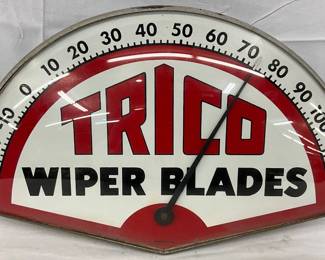 Trico Wiper Blades Metal Thermometer, Measures 15x9.5