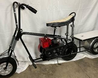 Early Mini Bike with Briggs and Stratton 3hp Engine, 72in Length