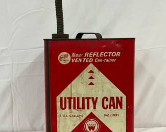 5g. La-Cal Reflector Vented Utility Can