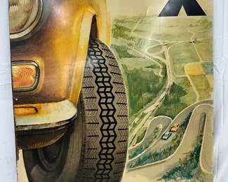 Michelin X Radial Metal Advertising Sign, 24 x 32 Inches