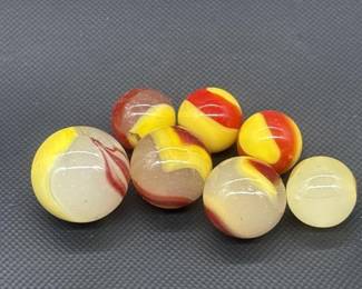 Vintage Alero Corkscrew Marbles (7)