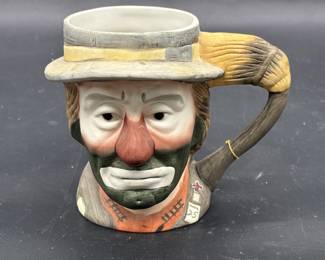 Emmitt Kelly Jr. Collectible Clown Face Mug