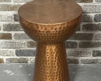 Hammered Copper Stool / Stand
