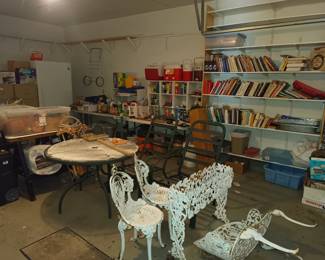 Garage stuff, and.....books