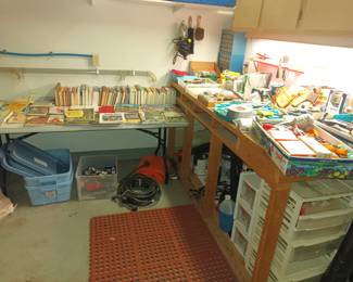 Tools, odds and ends and....books