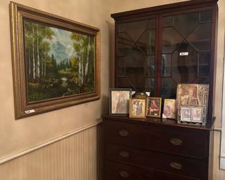 Lots of canvas and furniture