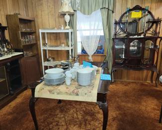 View of the formal dining room