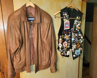 Leather clothing