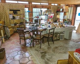 View of the downstairs area