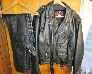 Leather clothing
