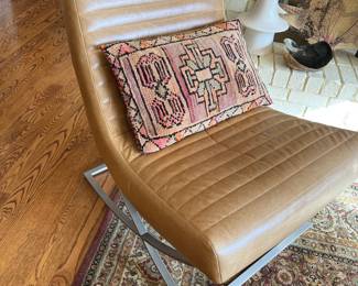 Cooper chair, Leather