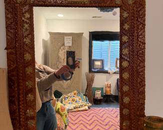 The Mirror Almost Caught Her!