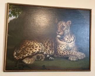 Large Leopard Painting