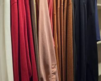 Mens Long Sleeve Knit Tops Sweaters