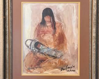 Apache Mother DeGrazia Print