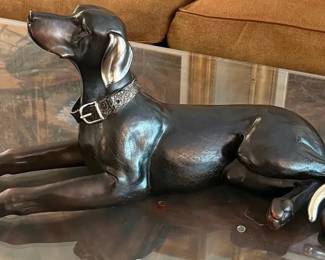 Resting Dog Statue Uttermost