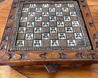 Handmade Mayan Chess Board