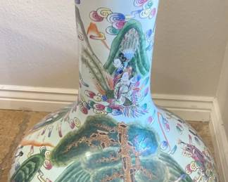 Large Chinese Floor Vase
