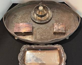 Silver Plated Dishes