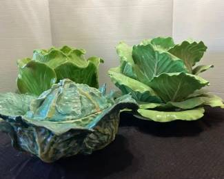 Dodie Thayer Jean Roger Cabbage Lettuce Pieces