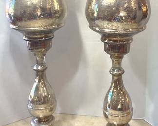 Yasmin Glass Candle Stands