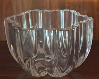 Kosta Boda Anna Ehrner Olivia Crystal Bowl