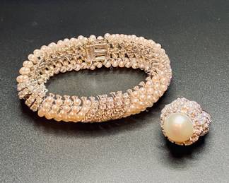 Webb Platinum Pearl Set