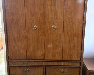 Heritage Pecan Armoire