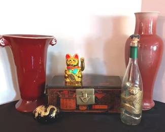 Asian Themed Decor With Theo Faberge Egg