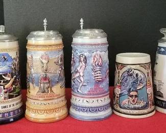 7 Olympic Steins