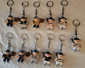 11 Lil Sports Brat MLB keychains