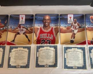 Michael Jordan Collector Plates