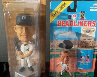 Mickey Mantle 7 Frank Thomas 4 Mini Bobblehead