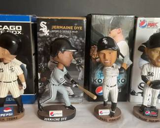 4 White Sox Bobble Heads Thorne, Buehrle, Konerko etc.