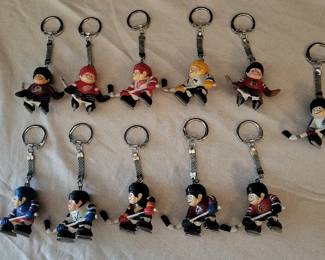 11 Lil Sports Brat NHL keychains