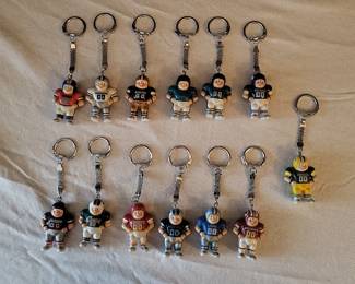 13 Lil Sports Brat NFL keychains